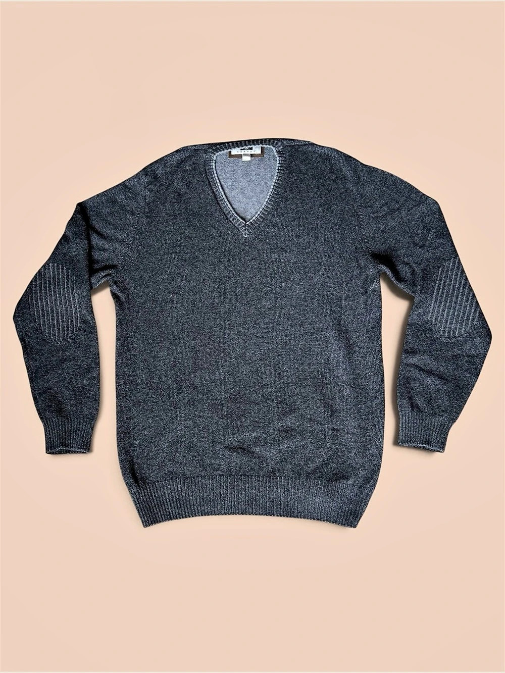 Joseph Abboud Men's V-Neck Wool Blend Sweater Size XL